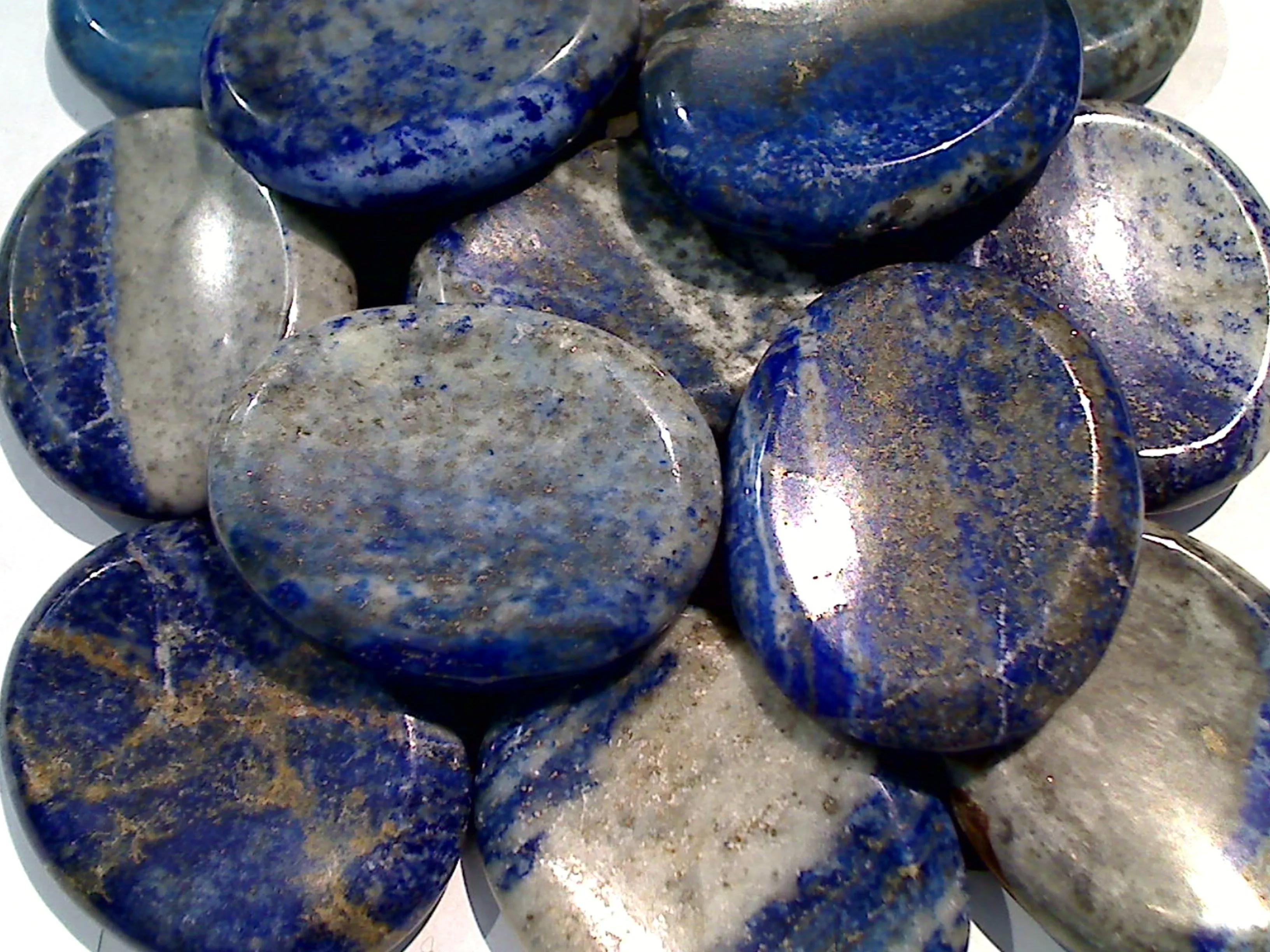 Worry Stone - Lapis Lazuli 2" x 1.5"